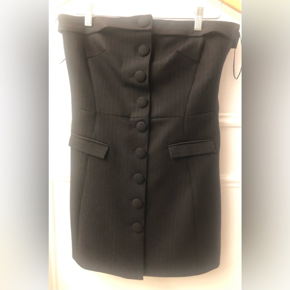 Strapless pin stripe dress - Picture 3 of 5